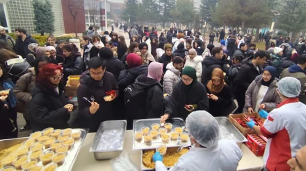 S.Ü’de Üç Ayların Coşkusu: Öğrencilere "Şivlilik" İkramı